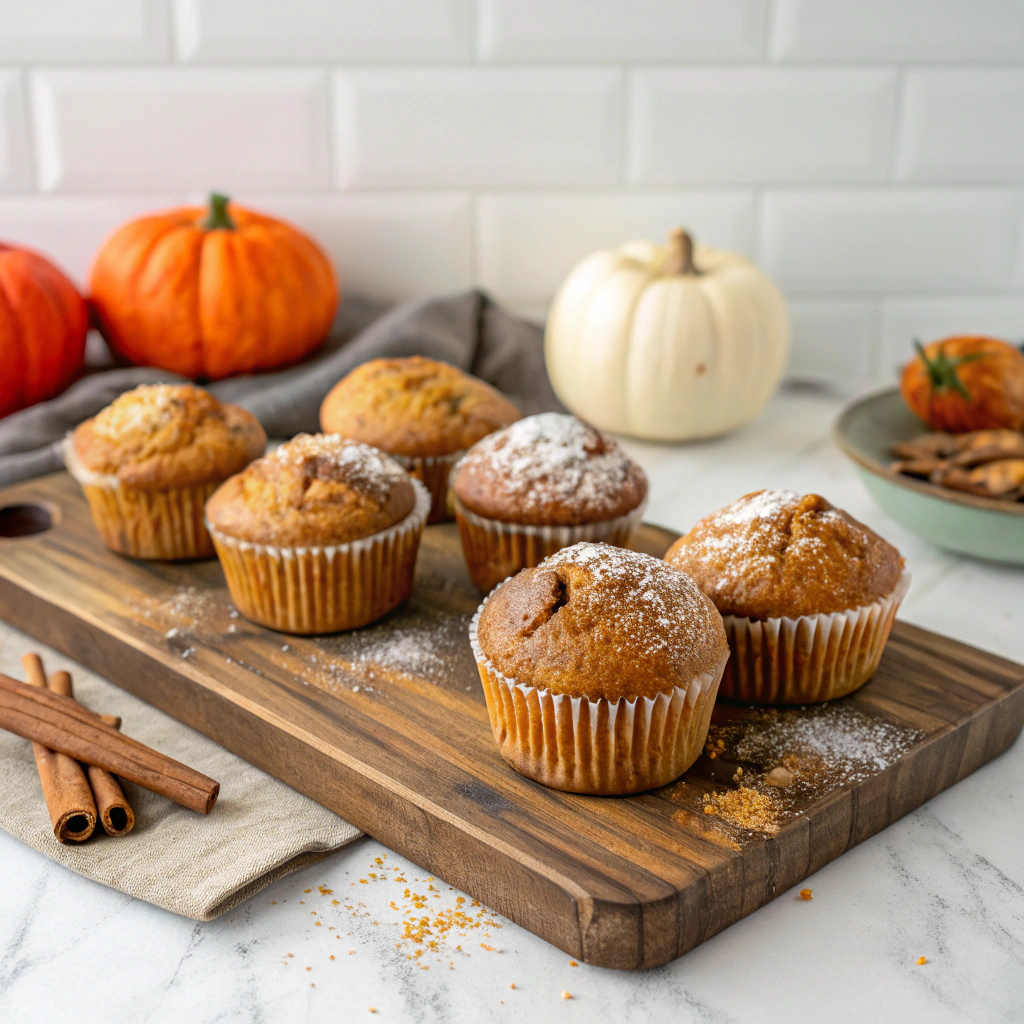 Bakery-Style Pumpkin Muffins: Tall, Moist & Tender Secrets